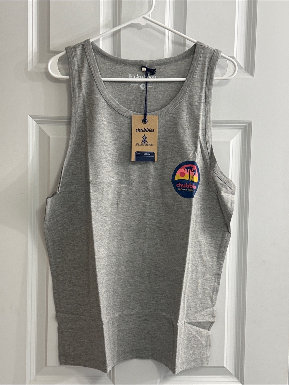 Chubbies the trop and lock Tank Top NWT